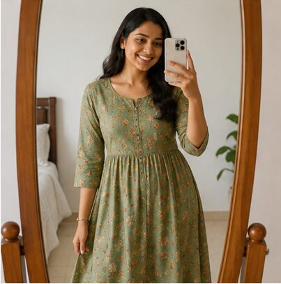 Customer feedback from Farzana A. , Chennai at Template Store